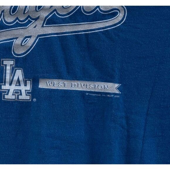 2005 Los Angeles Dodgers National League West VF Imagewear Inc‎ T-Shirt Size XL - Picture 5 of 6